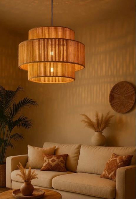 Boho Ceiling Lamp 45 cm x 45 cm